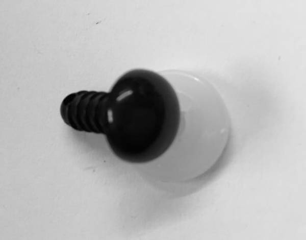 Hovedbilde Safety Eyes - Sort 10 mm