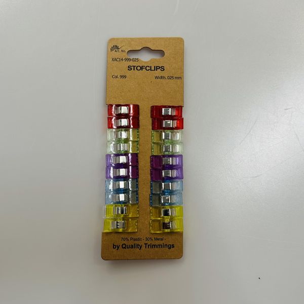Hovedbilde Stoffklemmer/Syklips, 20 Stk 